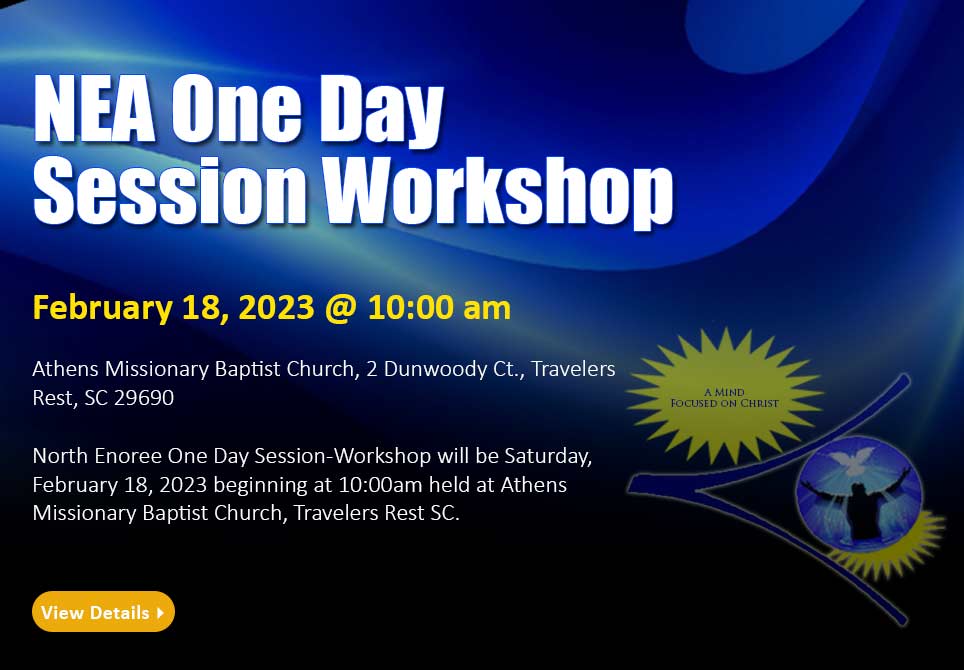 NEA One Day Session - Workshop